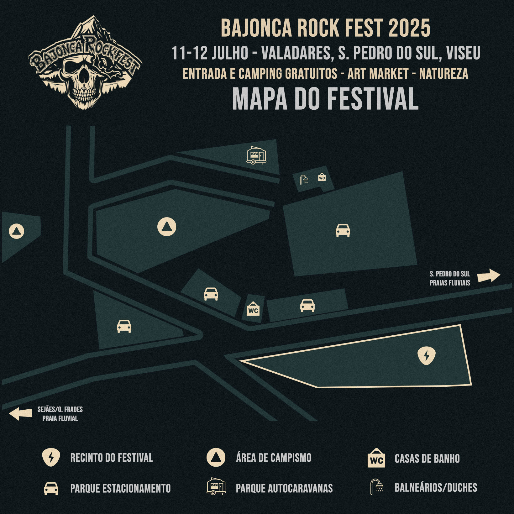 Mapa do Festival